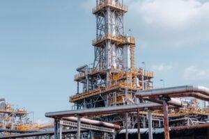 oil and gas plant